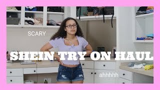 HUGE shein tryon haul super honest [upl. by Rehpotsirhc662]