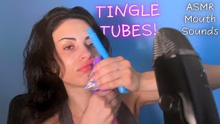 ASMR  Fast and Sensitive Mouth Sounds amp Tingle Tubes [upl. by Serena730]