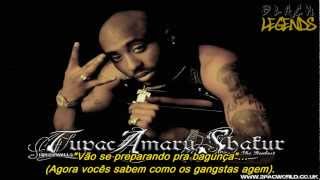 2Pac  Ambitionz Az A Ridah Legendado [upl. by Muslim249]