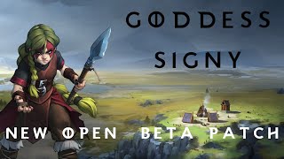 Northgard  The ManyFaced Goddess Signy  Fun amp Powerful strategy on open beta patch [upl. by Lladnek807]