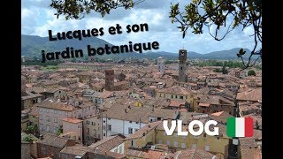 ▶️ VLOG  Le jardin botanique de la ville de Lucques Italie [upl. by Ettesyl]