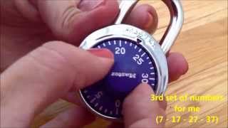 How to Crack Your Master Lock Combo in 3 Easy Steps [upl. by Augie]