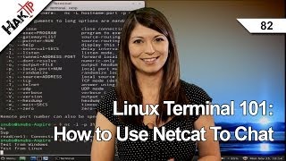 Linux Terminal 101 How to Use Netcat To Chat [upl. by Guilbert384]