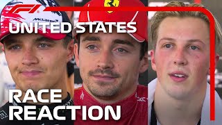 Drivers React After The Race  2024 United States Grand Prix [upl. by Ronoh584]