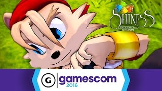 Shiness The Lightning Kingdom  Gamescom 2016 Trailer [upl. by Pontius]