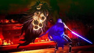 Shin Megami Tensei 5  Lahmu Boss Fight Gameplay Nintendo Switch [upl. by Ttik]