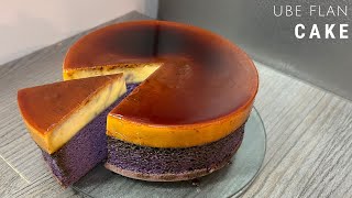 Ube Flan Cake Recipe  A Delectable Fusion of Flan and Sponge Cake [upl. by Emmalyn]