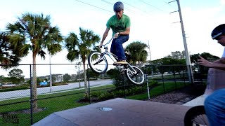 Teaching An Old School BMX Rider To Jump [upl. by Yecad]