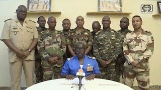 Coup dEtat au Niger  des militaires renversent le président Mohamed Bazoum [upl. by Kcirrej]