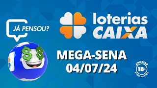 Resultado da MegaSena  Concurso nº 2745  04072024 [upl. by Idisahc804]