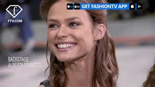 Birgit Kos Model Talks SpringSummer 2019 FashionTVFTV [upl. by Wald]