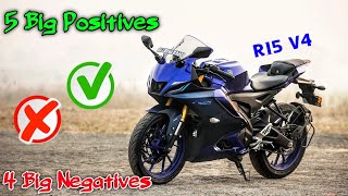 Big Problems in Yamaha R15 V4  R15 V4 Pros amp Cons  Gaadi Gyan [upl. by Balf652]