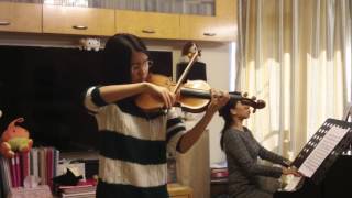 69th Music Festival N213 Violin Grade 4 Sarabande in G minor updated by Doris Lee and Lai Bo Ling [upl. by Airehc]