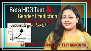 💉🔴Beta HCG Test early in Pregnancy How to check the report📊 Gender Prediction🎯Barnali Singha [upl. by Hausmann]