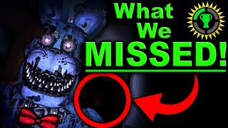 Game Theory FNAF The Clue that SOLVES Five Nights at Freddys [upl. by Enelez23]