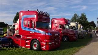 Best of Scania V8 Torpedo  loud pipes sound Compilation  Truck meeting Lopik 2016 [upl. by Erialcyram]