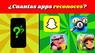 ¡Desafío Visual 🕵️‍♂️ ¿Puedes Adivinar la App Solo con su Logo  ¡Pon a Prueba Tu Conocimiento [upl. by Pihc]