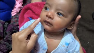 छोटे बच्चे की मालिश कैसे करे  How to do baby massage  बेबी के मालिश करने का सही तरीका  part 9 [upl. by Yalc990]