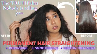 Permanent Hair StraighteningRebonding  REAL Review and Experience After 2 Years  Little Pixie [upl. by Maggie269]