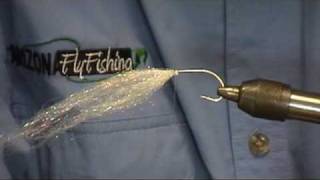 Fly TyingDiamond Hair StreamerJohn Rohmer [upl. by Wilmar]