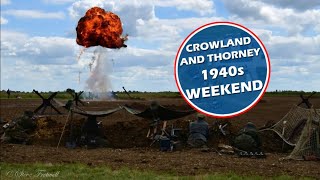 Crowland and Thorney 1940s weekend 2024 Saturday battle epic d’day reenactment battle [upl. by Senn697]