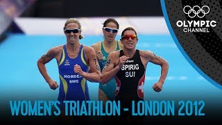 Triathlon  Women  London 2012 Olympic Games [upl. by Kimmy]