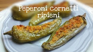 Peperoni cornetti ripieni Ricetta Veloce [upl. by Foy]