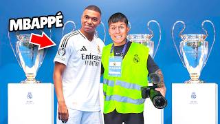 CONOCI A MBAPPE EN EL ESTADIO DEL REAL MADRID [upl. by Annodal]