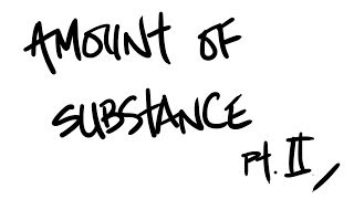 AQA ALevel Chemistry  Amount of Substance Pt 2 ideal gas equation [upl. by Ahcilef292]