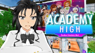 ¡Nuevo Yandere Simulator y Nuevas Rivales  Academy High 1 [upl. by Arbas]