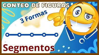 Conteo de Figuras Segmentos  Razonamiento Matemático [upl. by Eihctir210]