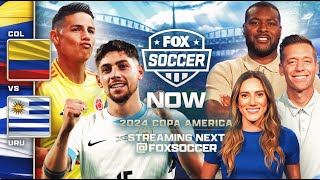 Colombia vs Uruguay LIVE REACTION  FOX Soccer Now [upl. by Sajet]