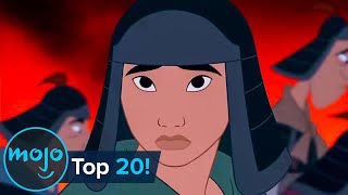 Top 20 Darkest Moments in Disney Movies [upl. by Ellette]