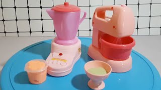 5 Minutes Satisfying With Unboxing amp Review Blender Mixer Toys  ASMR no music [upl. by Hseham]