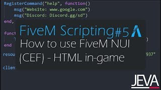 FiveM Scripting 5  How to use FiveM NUI CEF [upl. by Heyer384]