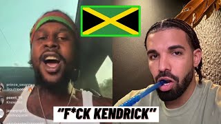 Drake GO IG LIVE With POPCAAN amp START TALKING PATOIS ACCENT MI CYAAN LOOSE DI KENDRICK YUH SI [upl. by Maurer]