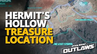 Hermits Hollow Star Wars Outlaws Treasure Location [upl. by Ik392]