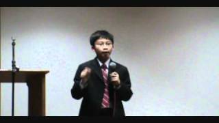 Education Inspirational Speech for Parents by Khang Tuong Nguyen 11yrs old [upl. by Yllitnahc363]