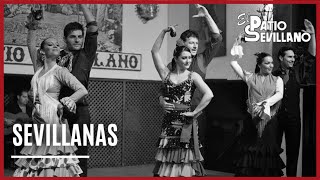 Sevillanas 💃🕺  Flamenco en directo en El Patio Sevillano [upl. by Shanley14]