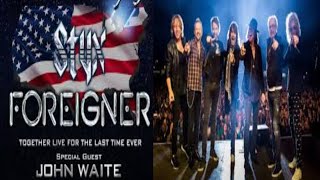 styx and foreigner tour dates 2024 announced tikets [upl. by Welford117]