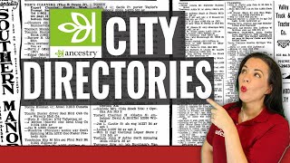 How to Use City Directories to Quickly Find Ancestors on Ancestry [upl. by Belia70]