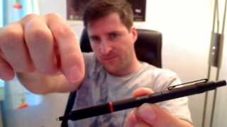 Rotring Rapid Pro Black Kugelschreiber Unboxing amp KurzFazit GERMAN [upl. by Statis118]