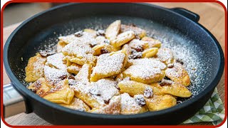 Kaiserschmarrn  das Original Rezept schnell und lecker [upl. by Lizzie]