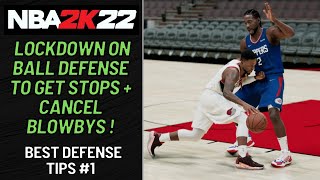 How to Play Defense in NBA 2K22 Best On Ball Defense Tips [upl. by Walcott]