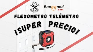 Flexometro y telémetro de Banggood  ¡INCREÍBLE Y BARATO [upl. by Eilagam561]