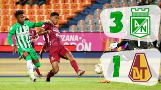 Atlético Nacional 3  1 Deportes Tolima ⚽ 𝐋𝐈𝐆𝐀 𝐁𝐄𝐓𝐏𝐋𝐀𝐘 ⭐ LIGA COLOMBIANA CC 30 [upl. by Ennobe]