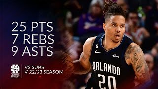 Markelle Fultz 25 pts 7 rebs 9 asts vs Suns 2223 season [upl. by Caswell]