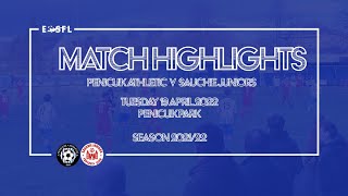 MATCH HIGHLIGHTS  Penicuik Athletic 21 Sauchie Juniors 202122 [upl. by Ilenna943]