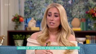 Stacey Solomon Sort Your Life Out Host On This Morning 15042024 [upl. by Kalfas]