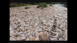 Land art en la Viesca Estudiantes de 4º Eso del IES Besaya [upl. by Nitsrek743]